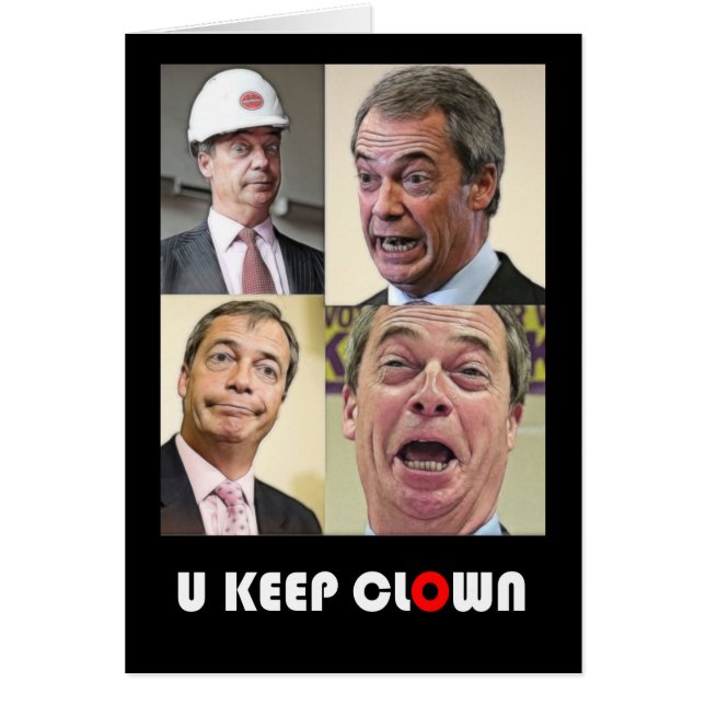 U BEHÅLLA STÄNGD HÄLSNINGSKORT (Framsidan)