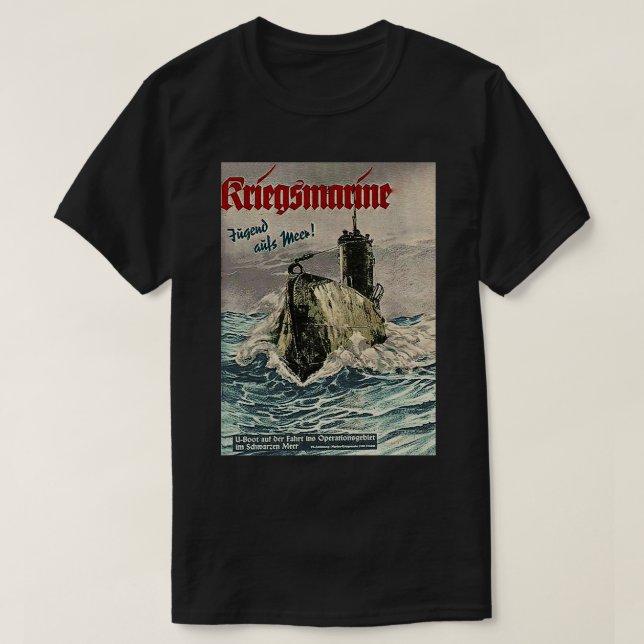 U Boat T Shirt (Design framsida)