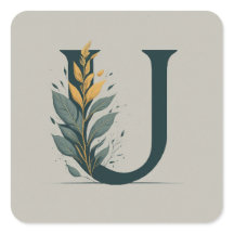 U Botaniskt monogram