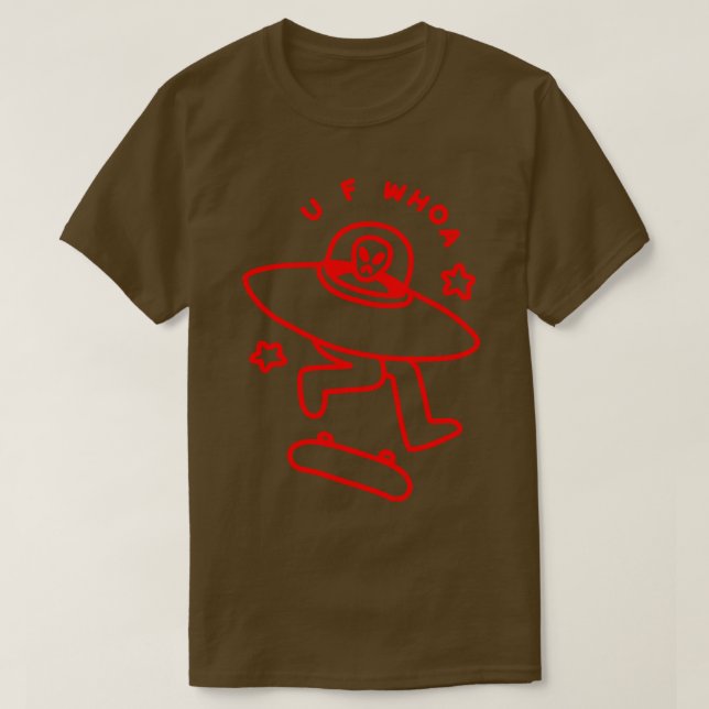 U F WHOA T SHIRT (Design framsida)