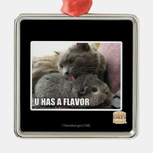 U HAR EN FLAVOR JULGRANSPRYDNAD METALL