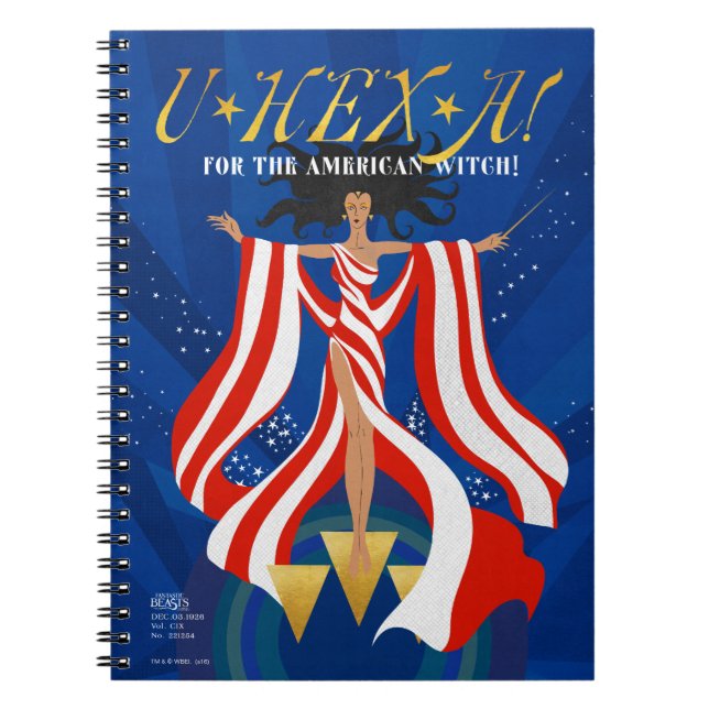 U HEX A Magazine Anteckningsbok (Framsidan)