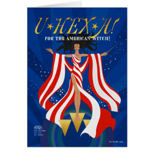 U HEX A Magazine Hälsningskort