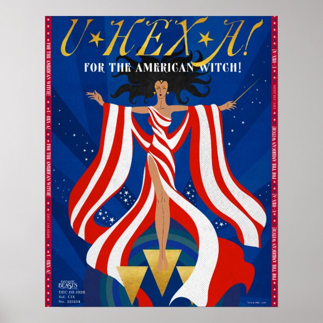 U HEX A Magazine Poster (Framsidan)