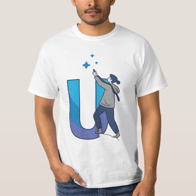 U kan göra det T-shirt (Framsida)