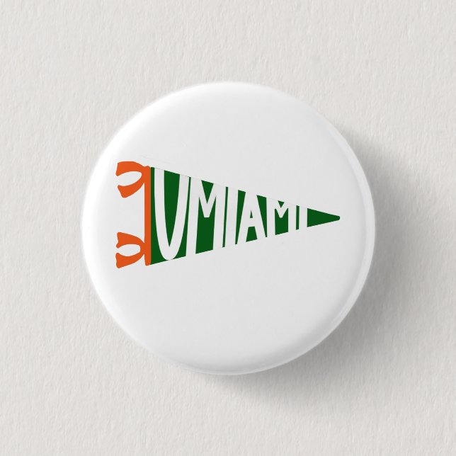 U Miami Matchdags Knapp (Framsida)