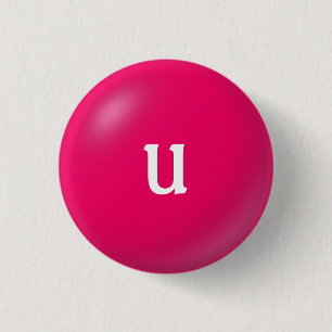 U Monogram-knapp Knapp