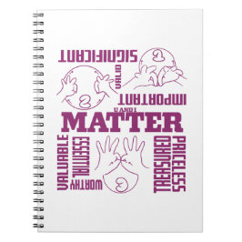 U och I Matter - ASL EmpowerDesign Design Anteckningsbok