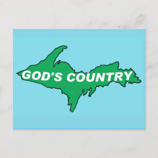 U.P. | YOOPER | NORDIN MICHIGAN POSTCARD VYKORT