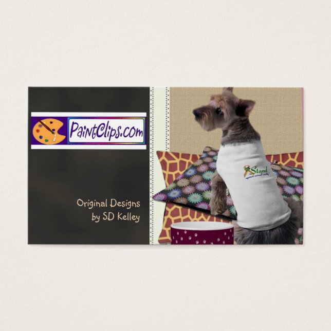 U Plocka Färg/Land Burlap Black Board Chalk Visitkort (Framsidan)