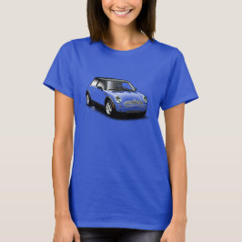 U-Plocka-Färg-Modern Mini-Car-Dam överst T Shirt