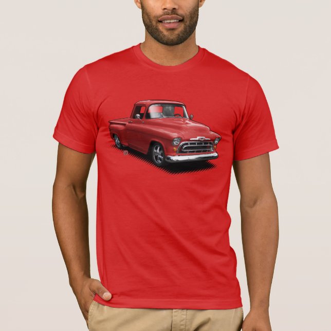 U-Plocka--Färg seg gammal pickup T-tröja Tee (Framsida)
