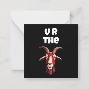 U R Goat Anteckningskort