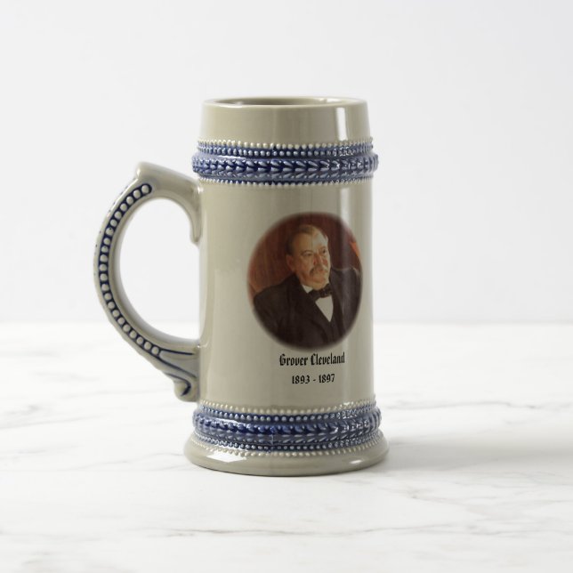 U.S.A. 24th President (collectible mugg) Sejdel (Vänster)