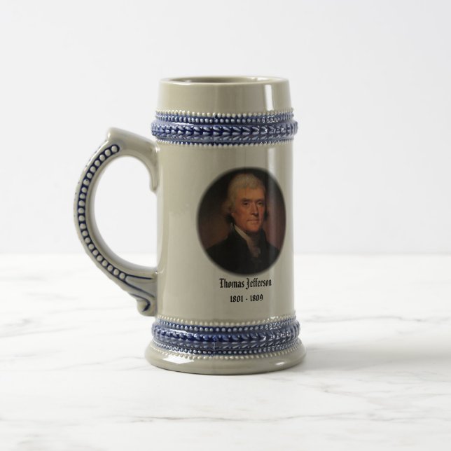 U.S.A. 3rd President (collectible mugg) Sejdel (Vänster)