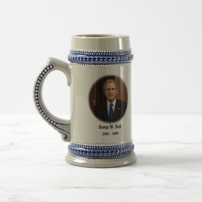 U.S.A. 43rd President (collectible mugg) Sejdel (Vänster)