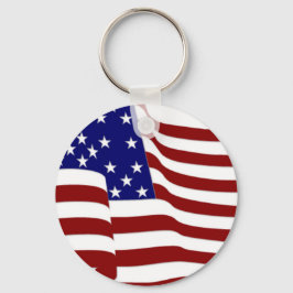 U.S.A. Flagga Nyckelring