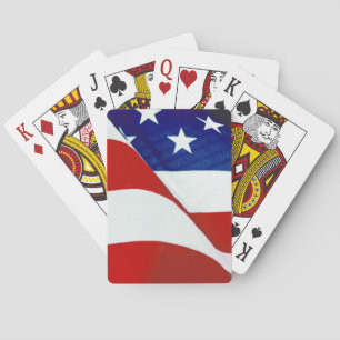 U.S.A. Flagga Spelkort