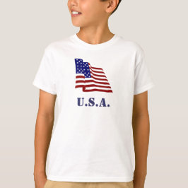 U.S.A. Flagga Tee
