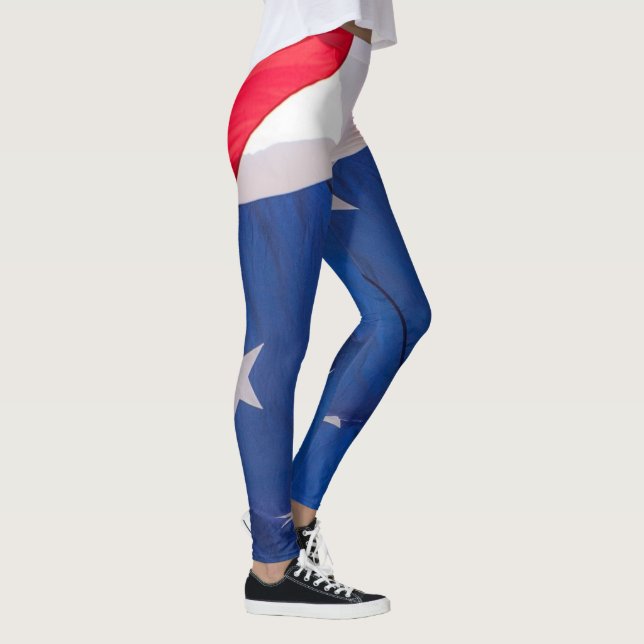 U.S.A.-Flagga | Zazzle_Growshop Leggings (Höger)