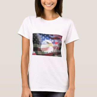 U.S.A. Örn & flagga T-shirt
