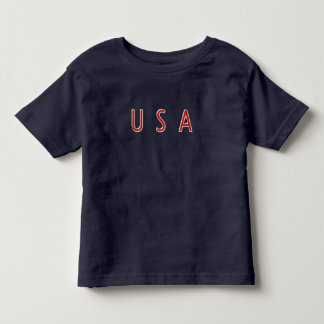 U S A Patriotic design T Shirt