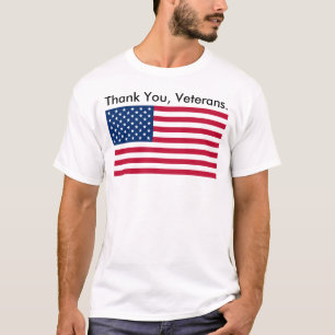U.S.A. - "Tack, veteran.", - T-tröja T Shirt