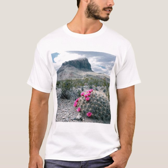 U.S.A., Texas, Big Bend National Park.Blödning T-shirt (Framsida)