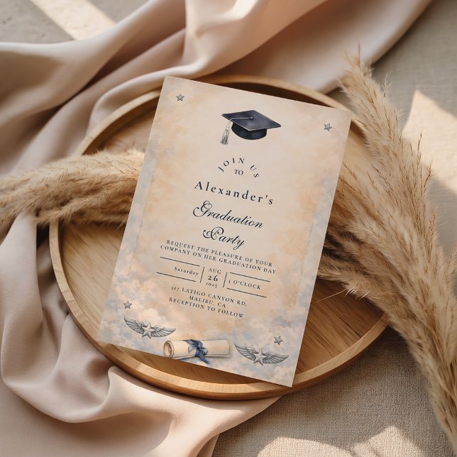 U.S. Air Force Graduation Party Inbjudningar (Skapare uppladdad)