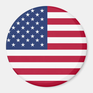 U. S. American Flagga Magnet