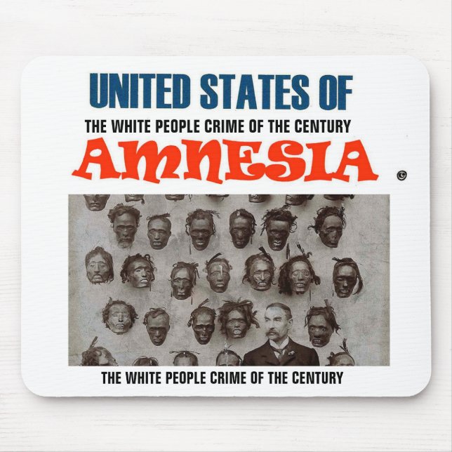 U S AMNESIA WP Mousepad Musmatta (Framsidan)