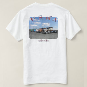 U.S. av en Kenworth (logotypen beklär #2), T-shirt