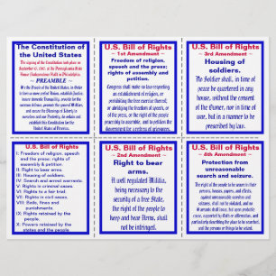 U.S. Bill of Högers Pocket Pamphlet (25 cent)