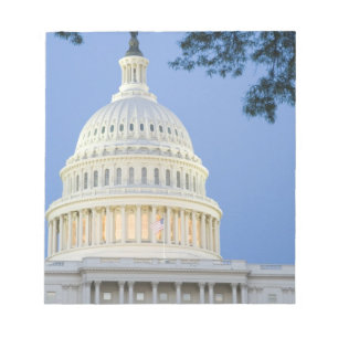 U.S. Capitol i skymningen, Washington D.C. (distri Anteckningsblock