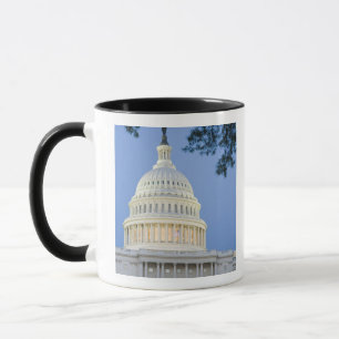 U.S. Capitol i skymningen, Washington D.C. (distri Mugg