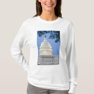 U.S. Capitol i skymningen, Washington D.C. (distri T-shirt