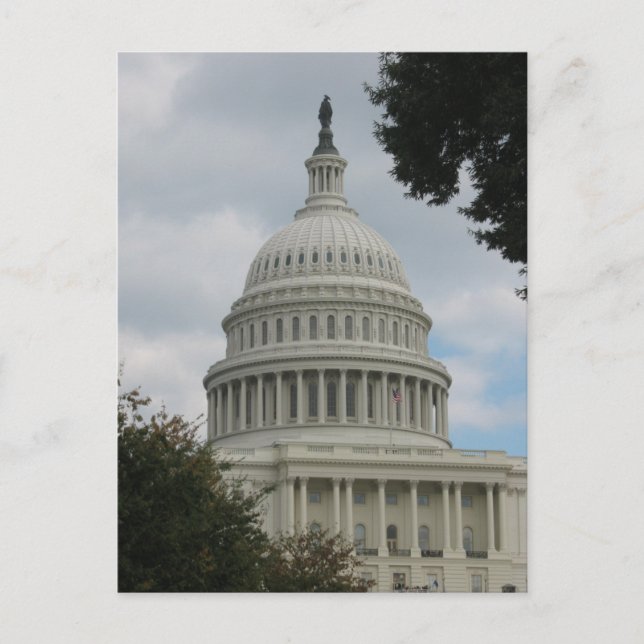 U.S. Capitol, Washington D.C. Vykort (Framsida)