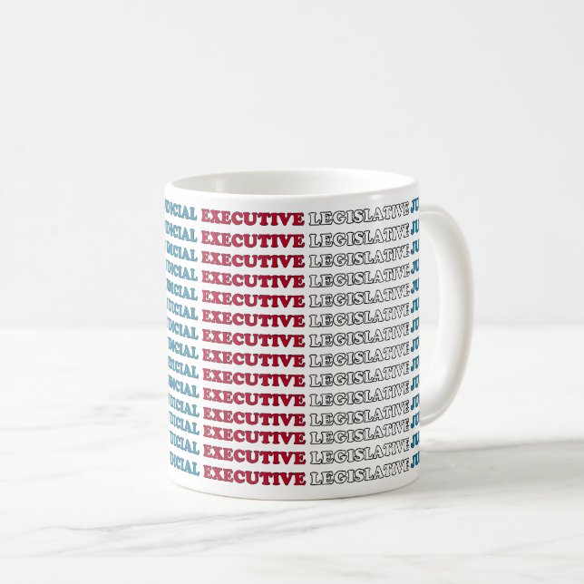 U.S. Checks & Balances Kaffemugg (Framsida höger)