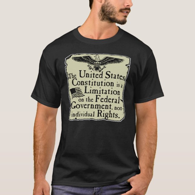 U.S.Constitutionen Tee (Framsida)