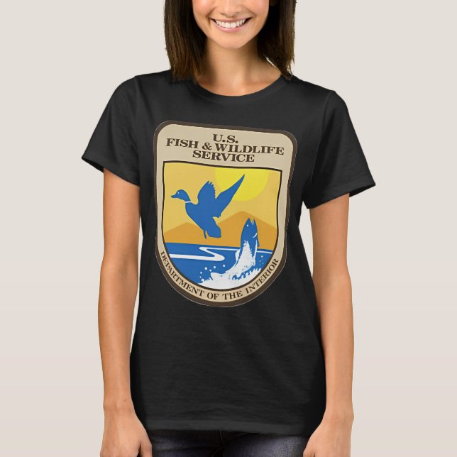 U.S. Fish & Wildlife Service T Shirt (Framsida)