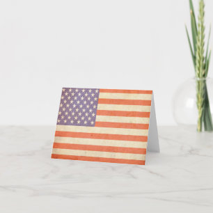 U.S. Flagga noterar kortet Kort