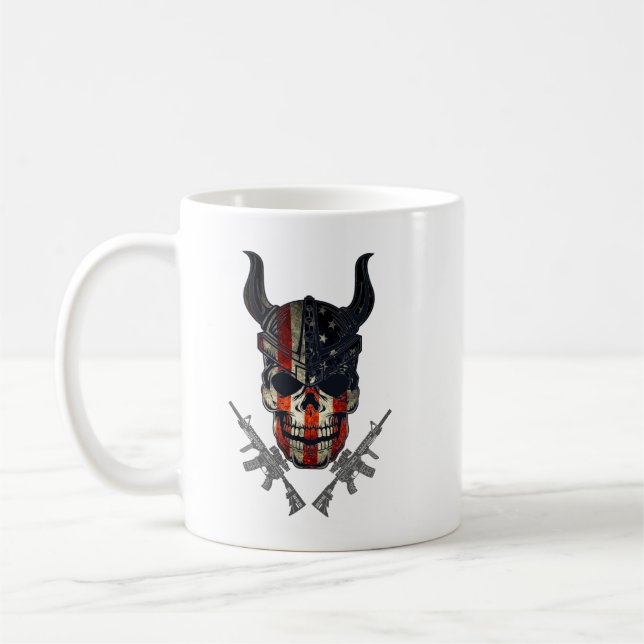 U.S. Flagga Patriotic Kaffemugg (Vänster)