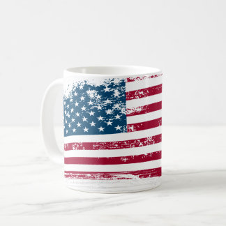 U.S. Flagga Patriotic Military Army Kaffemugg