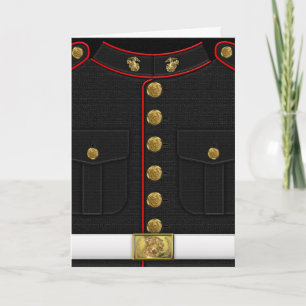 U.S. Flottor: Enhetlig USMC-klänning [3D] Kort