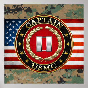 U.S. Flottor: Leda (USMC-Capt) [3D] Poster