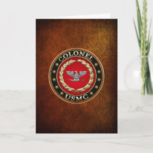 U.S. Flottor: Överste (USMC-Col) [3D] Kort