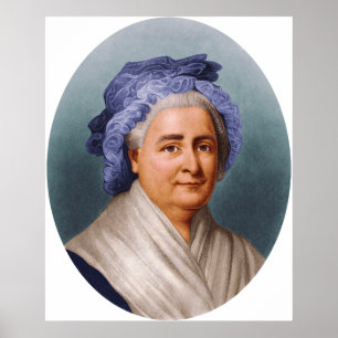 U.S. Första dam Martha Dandridge Custis Washingto Poster