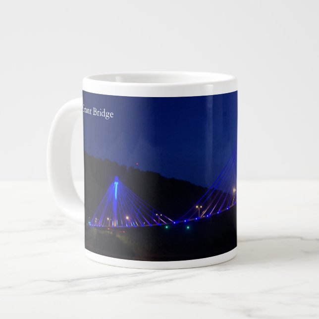 U.S. Grant Bridge jumbo mugg (Framsida vänster)