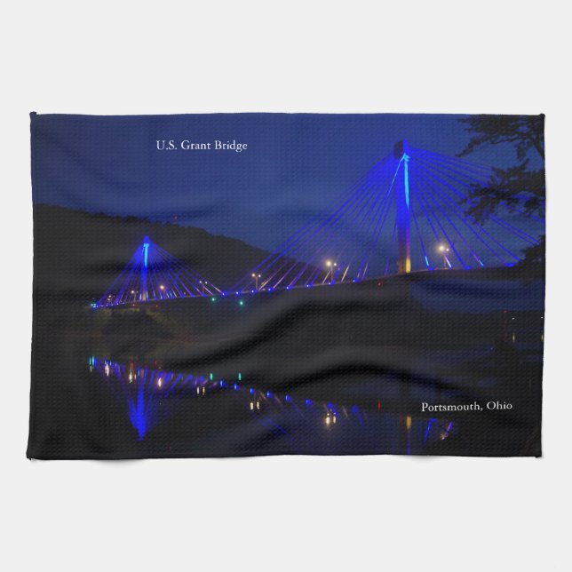 U.S. Grant Bridge kökshandduk (Horisontell)