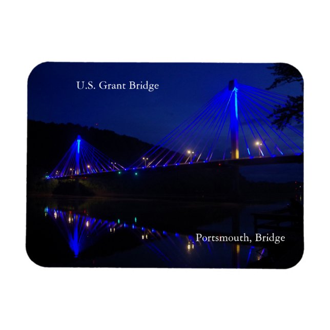 U.S. Grant Bridge magnet (Horisontell)